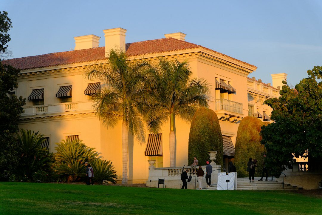 celebrity mansion exterior